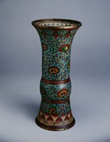 藏品(掐絲琺瑯纏枝花卉紋觚)的圖片