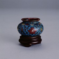 藏品(掐絲琺瑯小罐)的圖片