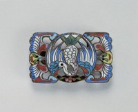 藏品(銅胎掐絲琺瑯帶首)的圖片
