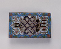 藏品(銅胎掐絲琺瑯帶首)的圖片