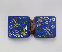 藏品(銅胎掐絲琺瑯帶扣)的圖片