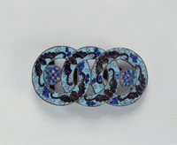 藏品(銅胎掐絲琺瑯帶首)的圖片