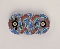 藏品(銅胎掐絲琺瑯帶首)的圖片