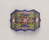 藏品(銅胎掐絲琺瑯帶首)的圖片