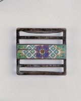 藏品(銅胎掐絲琺瑯帶首)的圖片