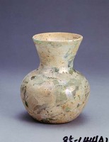 藏品(金黃缶形玻璃瓶)的圖片