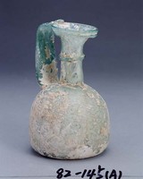 藏品(圓腹單耳玻璃瓶)的圖片