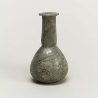 藏品(長頸斜線紋玻璃瓶)的圖片