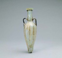 藏品(雙把手瓠瓜形玻璃瓶)的圖片