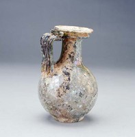 藏品(玻璃展口龍耳圓把瓶)的圖片
