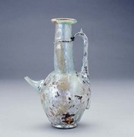 藏品(玻璃直頸單耳水注)的圖片