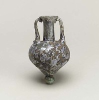 藏品(玻璃雙耳彈珠底瓶)的圖片