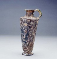 藏品(玻璃寬帶單把瓶)的圖片