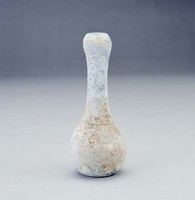 藏品(玻璃縮口長頸藍瓶)的圖片