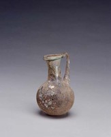 藏品(單把圓底玻璃瓶)的圖片