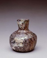 藏品(稜紋凹底玻璃小瓶)的圖片