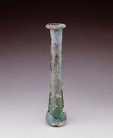 藏品(長頸綠玻璃瓶)的圖片