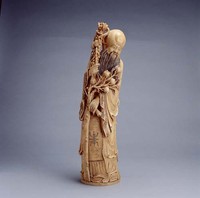 藏品(牙雕壽星)的圖片