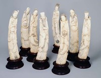 藏品(牙雕漢鍾離)的圖片