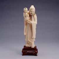 藏品(牙雕福星)的圖片