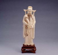 藏品(牙雕祿星)的圖片