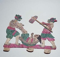 藏品(皮影戲偶)的圖片