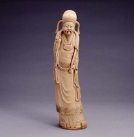 藏品(牙雕祿星)的圖片