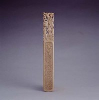 藏品(象牙雕花尺)的圖片