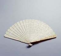 藏品(象牙雕扇)的圖片