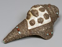 藏品(鑲銀法螺)的圖片