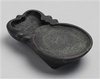 藏品(魚子紋硯)的圖片
