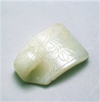 藏品(白玉帶鈎)的圖片