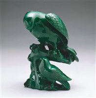 藏品(孔雀石鷹)的圖片
