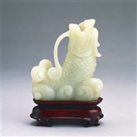 藏品(白玉躍鯉)的圖片