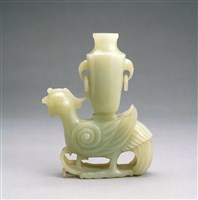 藏品(白玉天雞尊)的圖片