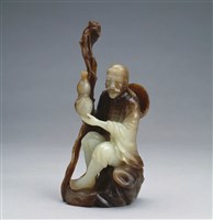 藏品(青玉雕李鐵拐)的圖片