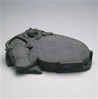 藏品(牧牛圖端硯)的圖片