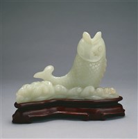 藏品(白玉魚)的圖片