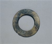 藏品(灰玉四靈紋瑗)的圖片