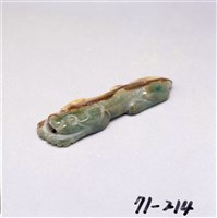 藏品(翠玉虎)的圖片