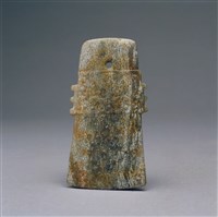 藏品(青玉獸面紋戚)的圖片