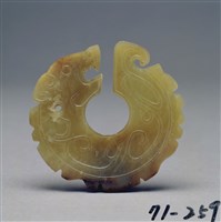 藏品(青玉瓏形玦)的圖片