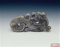 藏品(灰玉龍形珮)的圖片