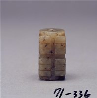 藏品(白玉琮形勒)的圖片