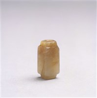 藏品(白玉琮形勒)的圖片
