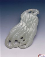 藏品(白玉佛手珮)的圖片