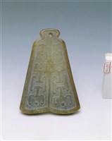 藏品(青玉鐘形珮)的圖片