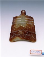 藏品(白玉鐘形珮)的圖片