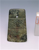 藏品(石質斧形珮)的圖片