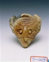 藏品(青玉鳥首珮)的圖片